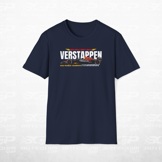 Camiseta Verstappen 2023 World Champion